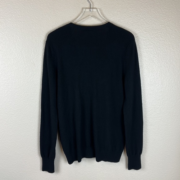 EQUIPMENT FEMME BLACK CASHMERE BUTTON UP CARDIGAN - Picture 7 of 8